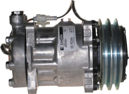 Compressor Series: SD7H15 Compressor Mount Type: Ear 8 Long Port Angle: V Porting Style: 3/4X7/8 Internal Thread Rotor diameter (mm): 132 Rotor Groove: A2 Coil Volt: 12V Refrigerant: R134A